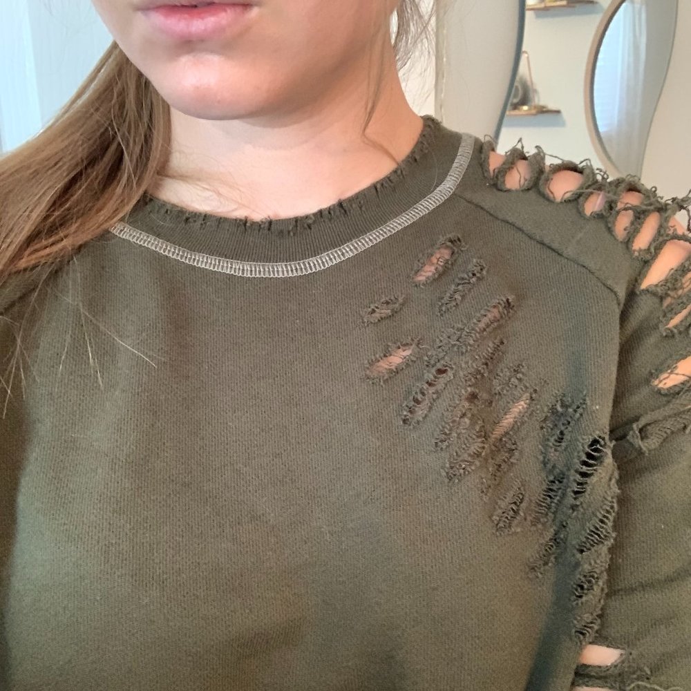 Army Green NSF Sweatshirt